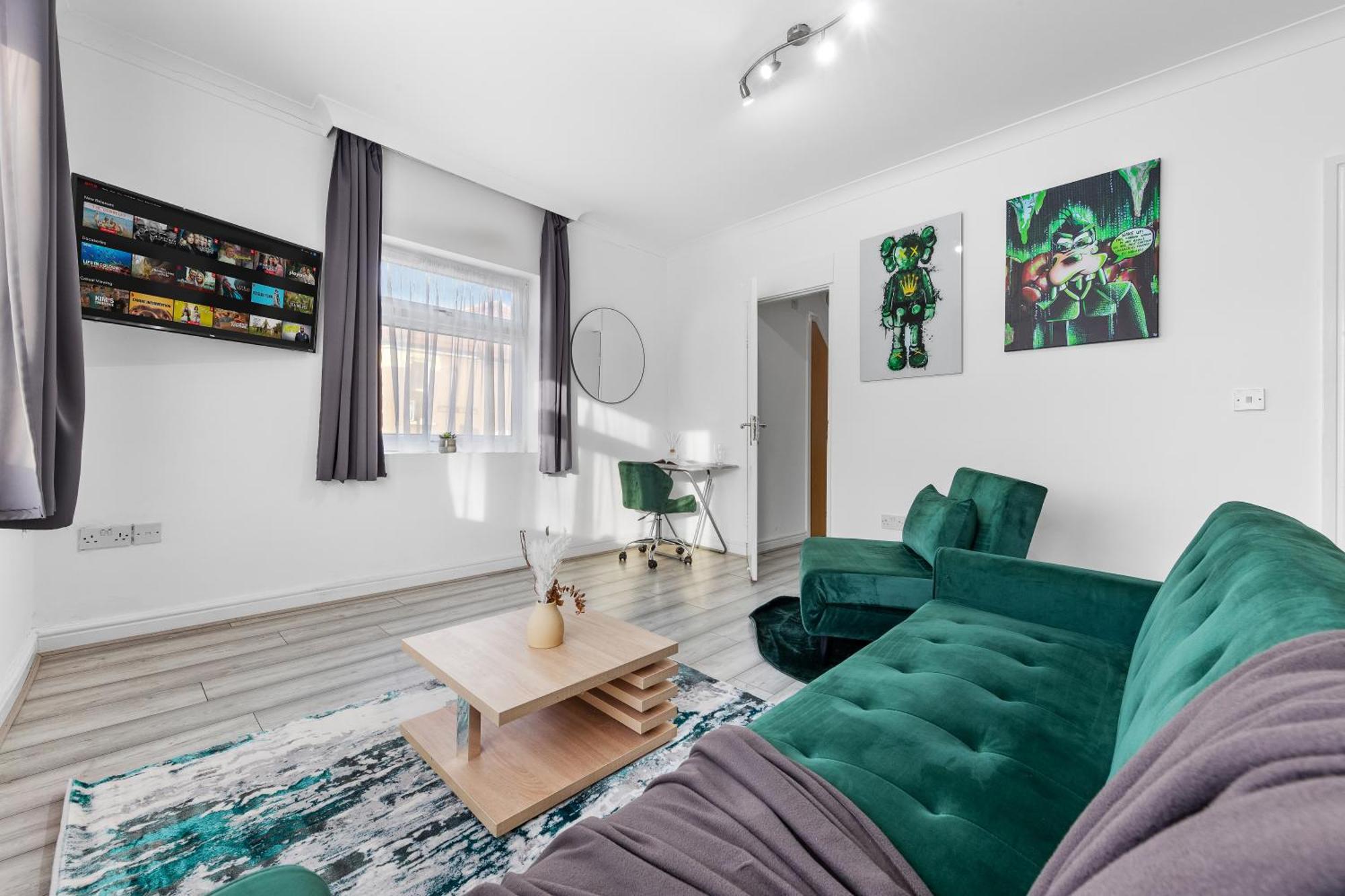 Green Hype - 10 Mins To Stadium - Sleeps 8 London Eksteriør bilde