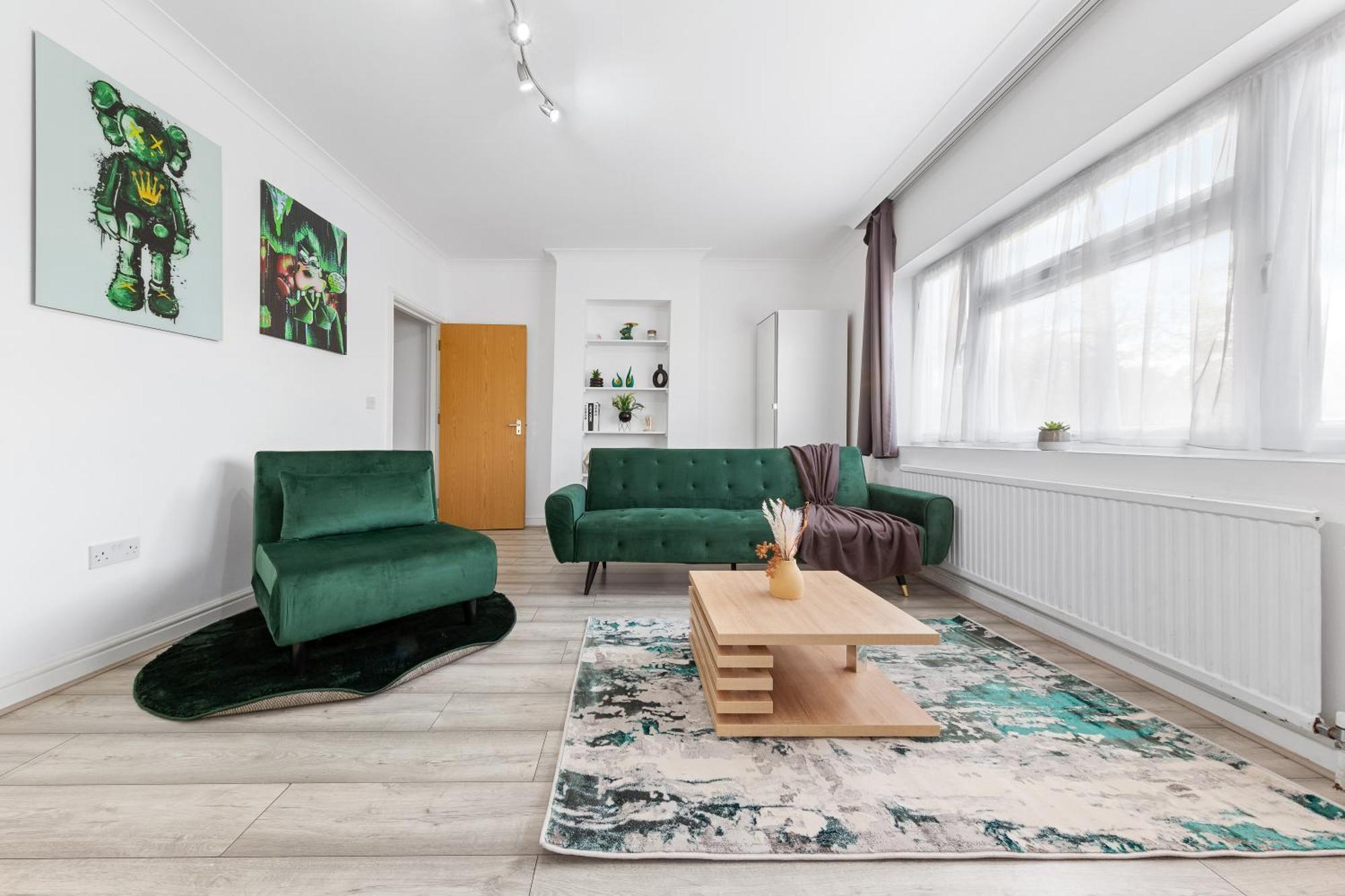 Green Hype - 10 Mins To Stadium - Sleeps 8 London Eksteriør bilde