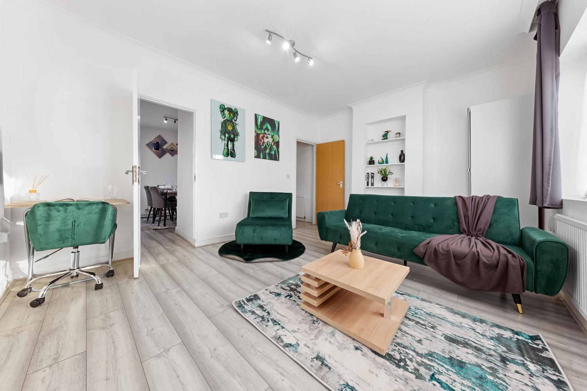Green Hype - 10 Mins To Stadium - Sleeps 8 London Eksteriør bilde